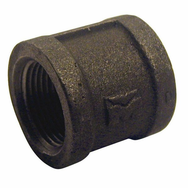 Sticky Situation 521-201BG 0.25 in. Pipe Couplings - Black, 5PK ST1684634
